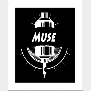 vintage muse band Posters and Art